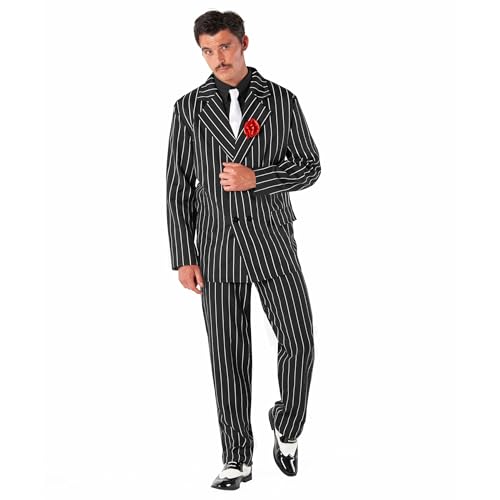 Morph Gangster Kostüm Herren, Kostüm Mafia Herren, GangsterBoss Kostüm, Kostüm Herren Mafia, Mafia Outfit Herren,...